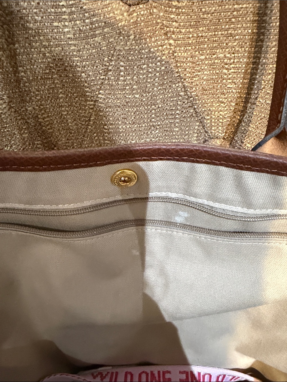 Longchamp LE PLIAGE COLLECTION L BASKET BAG $505 orig - Picture 6 of 11